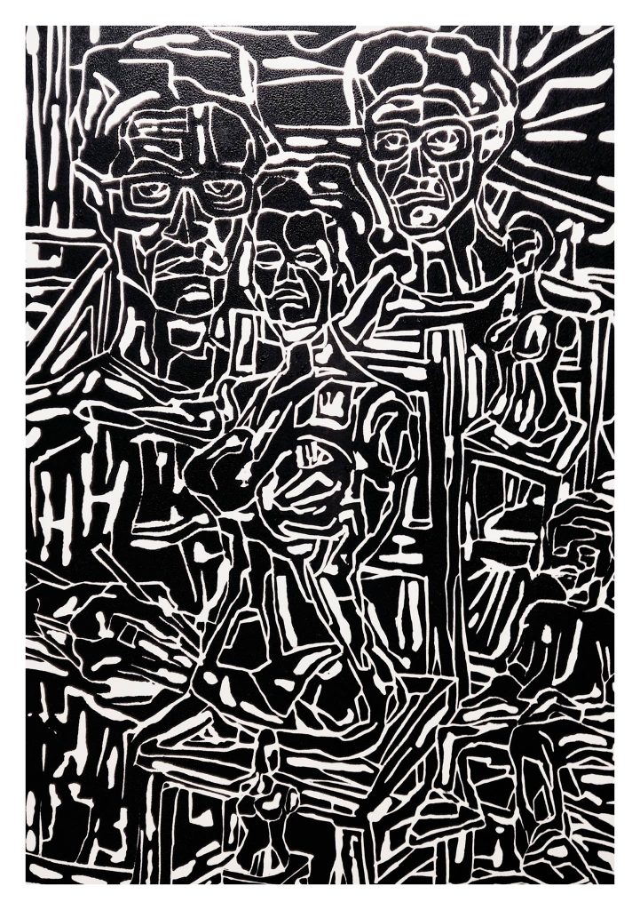 Linogravure (30x42).