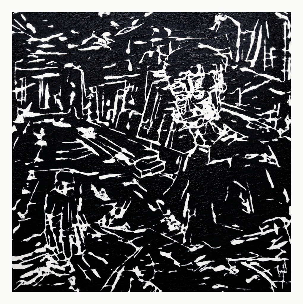 Gravure sur pvc.
